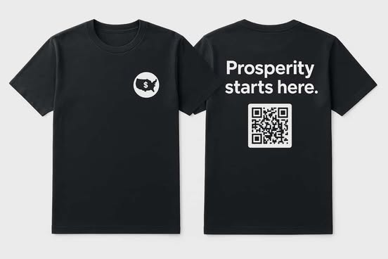 Prosperity Starts Here T-shirt